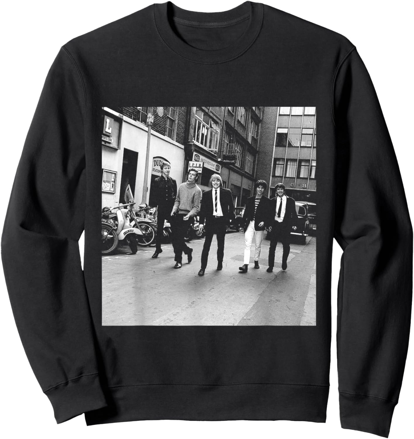 Blues Band The Yardbirds with Eric Clapton 1965 Sweatshirt - Sweatshirt | Black