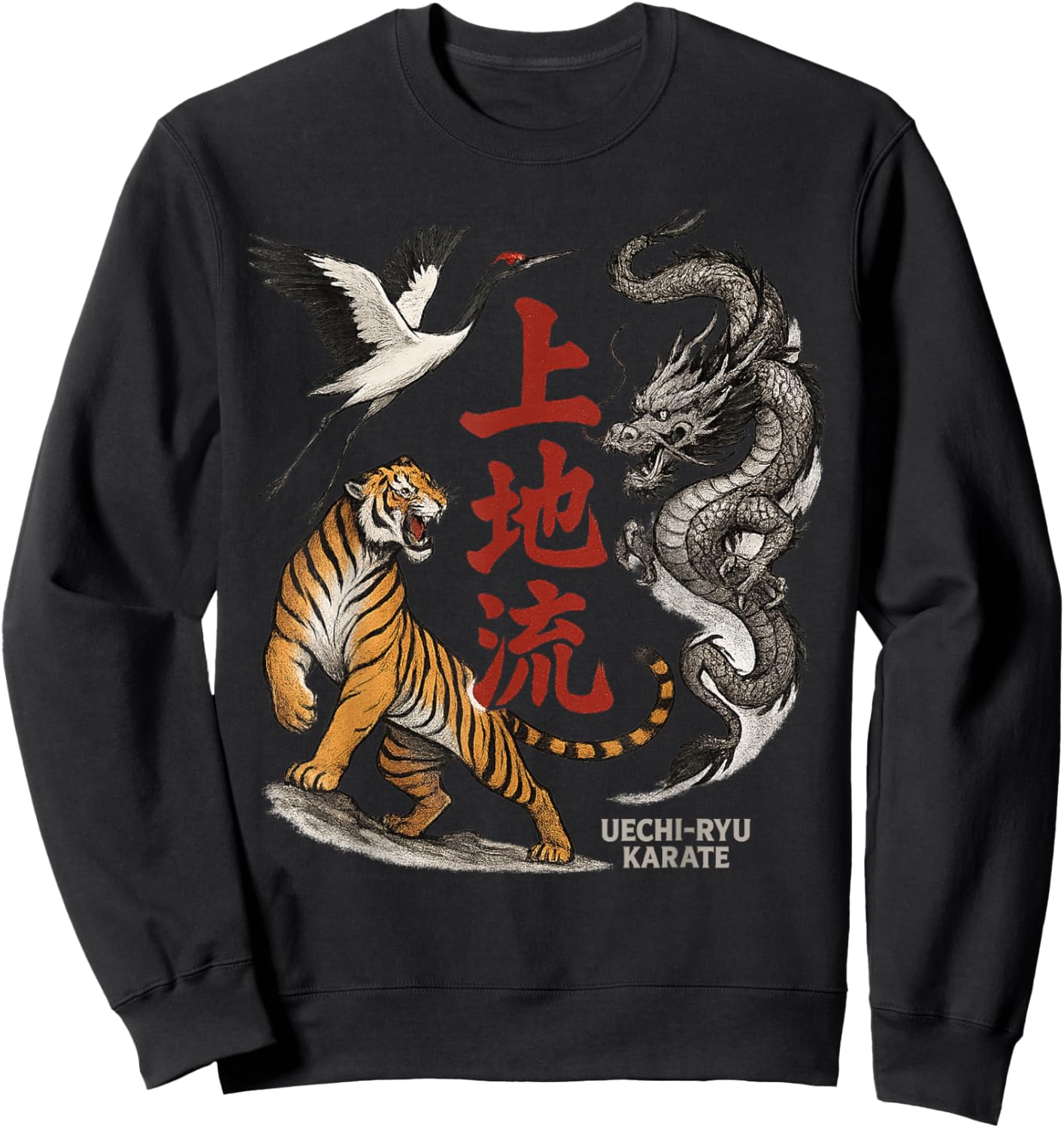 Uechi Ryu Karate Sweatshirt - Sweatshirt | Black