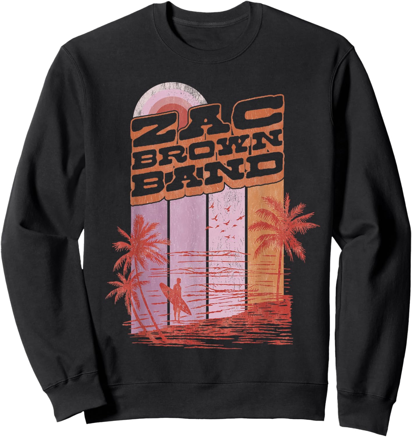 Red Surfer Sweatshirt - Sweatshirt | Black
