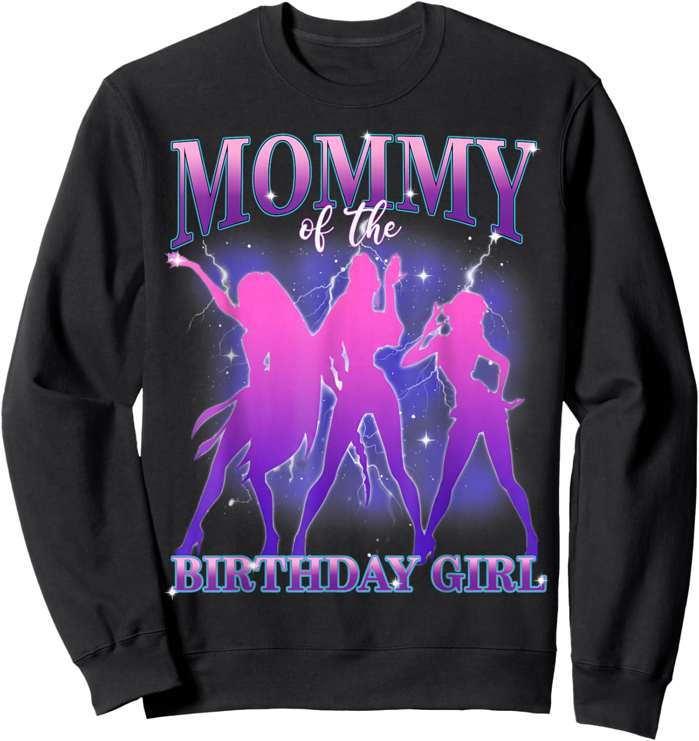 Girls Birthday Sweatshirt - Sweatshirt | Black