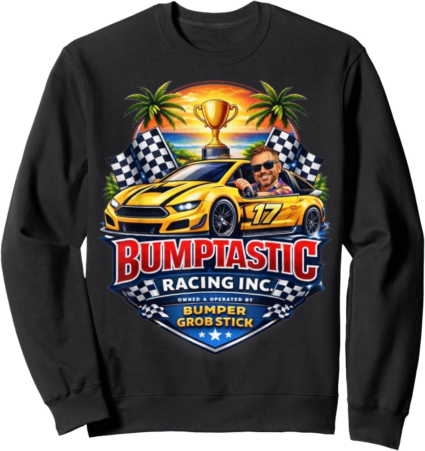 Bumptastic Racing Inc Sweatshirt - Sweatshirt | Black