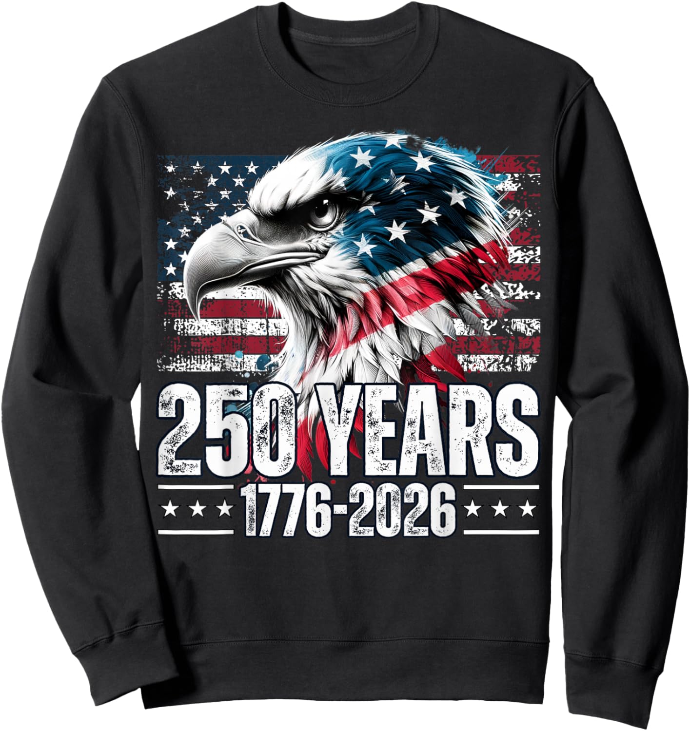 250 Anniversary United States Birthday Sweatshirt - Sweatshirt | Black