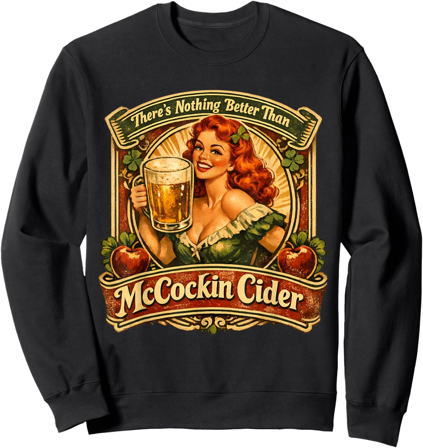 McCockin Cider Sweatshirt - Sweatshirt | Black