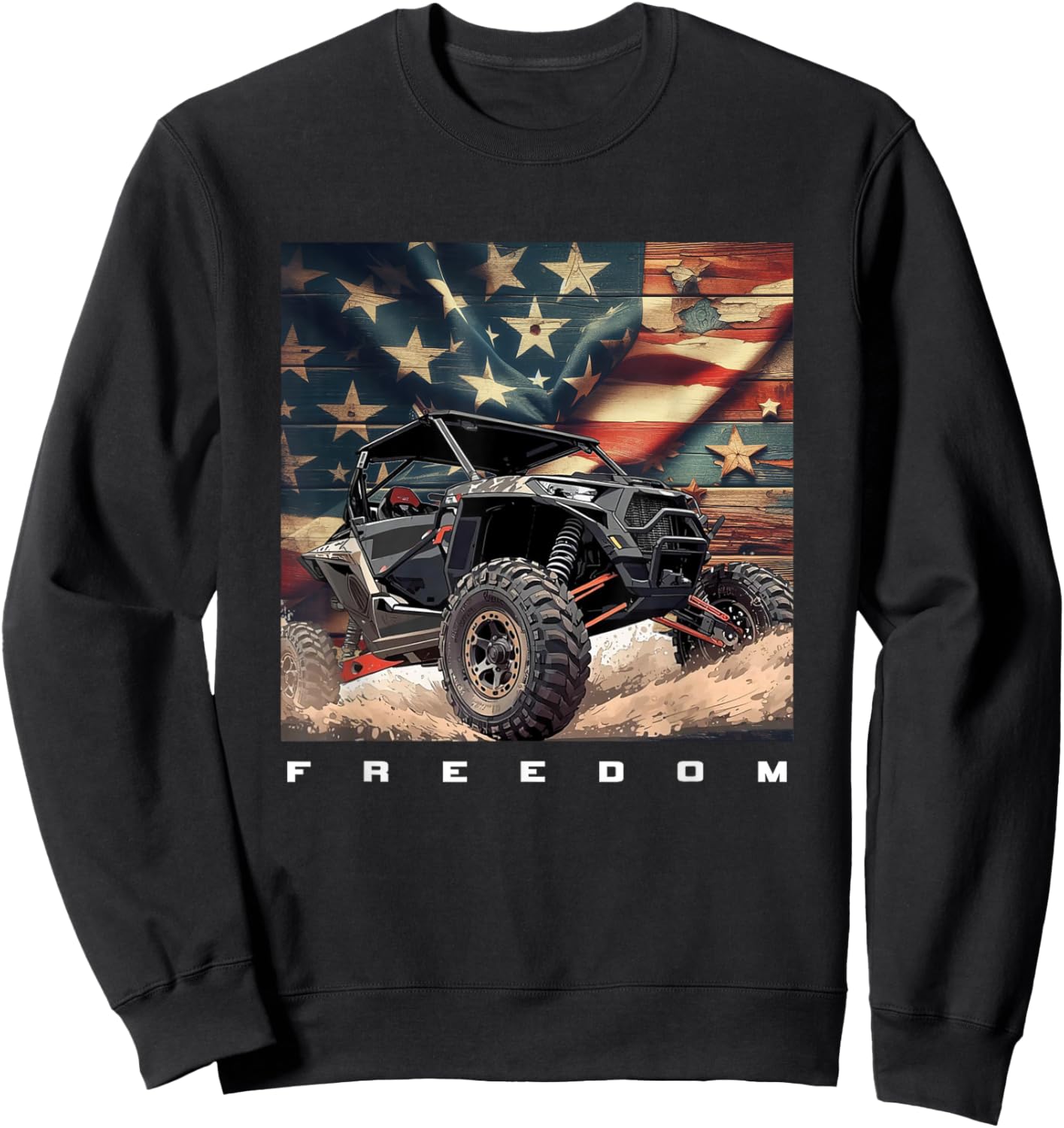 Off Road Quad ATV Sweatshirt - Sweatshirt | Black