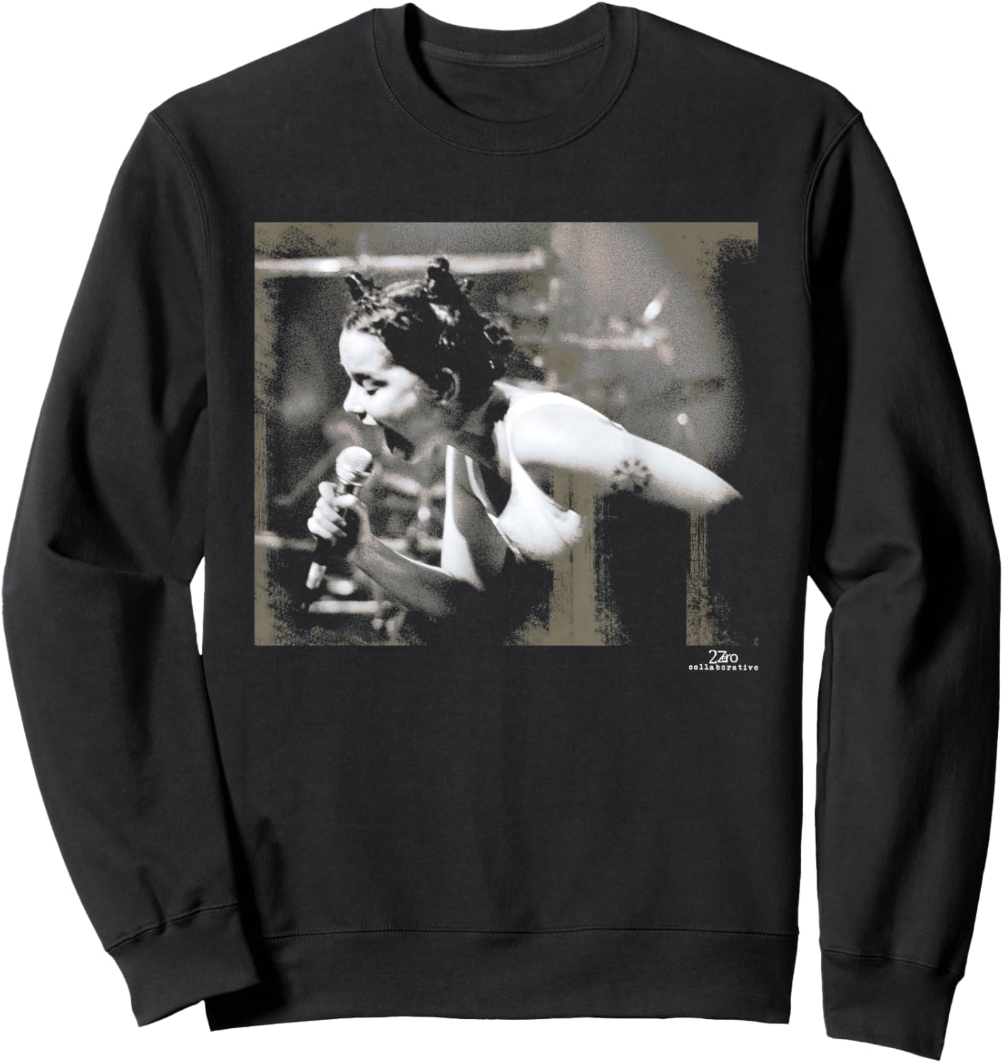 Bjork Live 1993 Debut Tour by Phil Nicholls Sweatshirt - Sweatshirt | Black