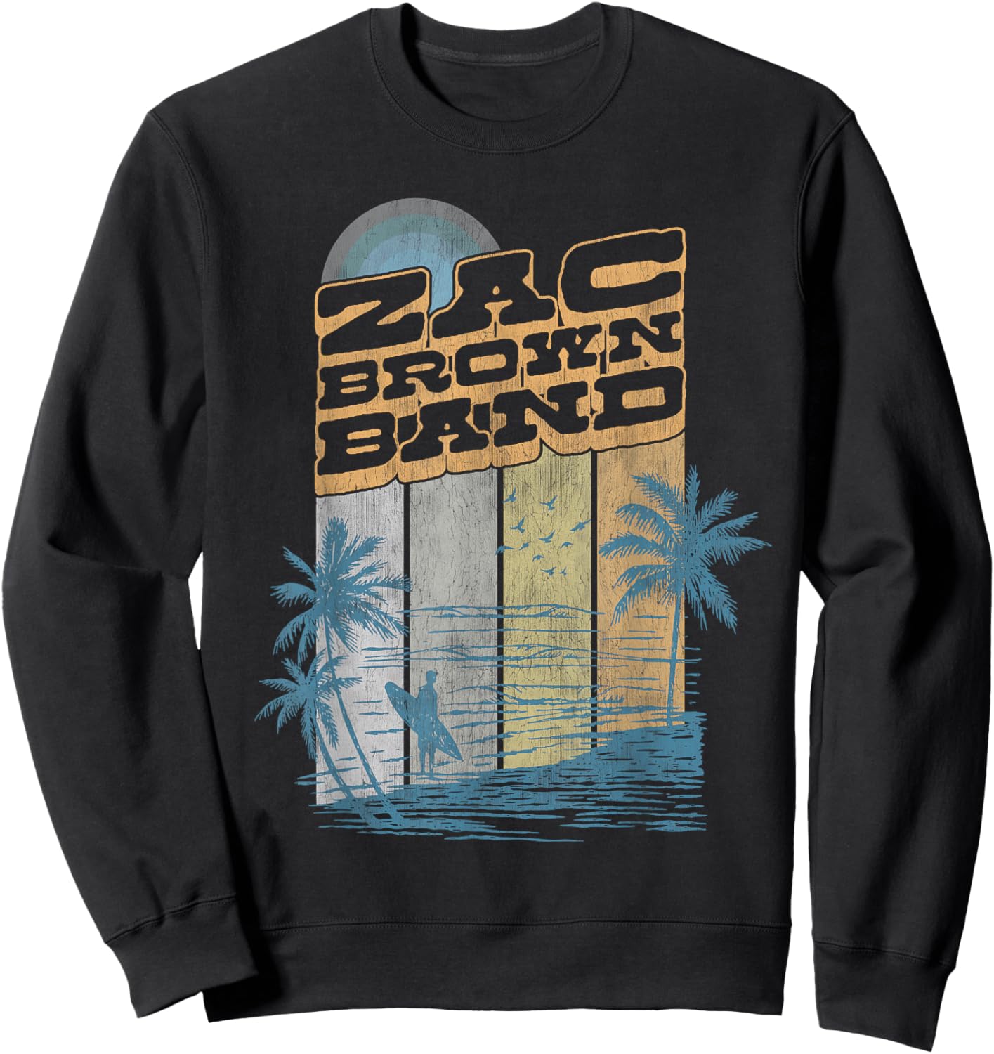 Blue Surfer Sweatshirt - Sweatshirt | Black