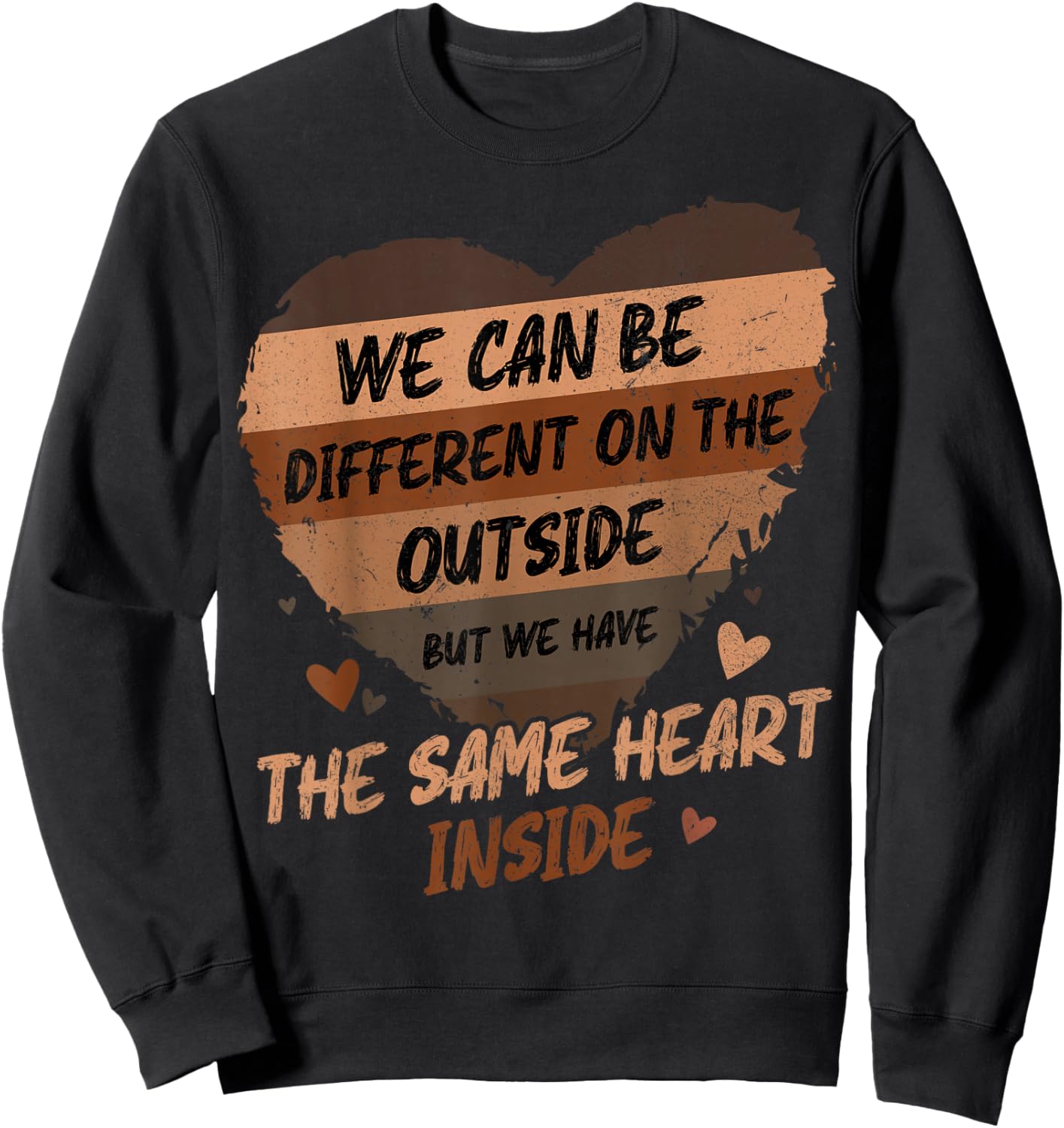 Same Heart Black History Month African American Women Kids Sweatshirt - Sweatshirt | Black