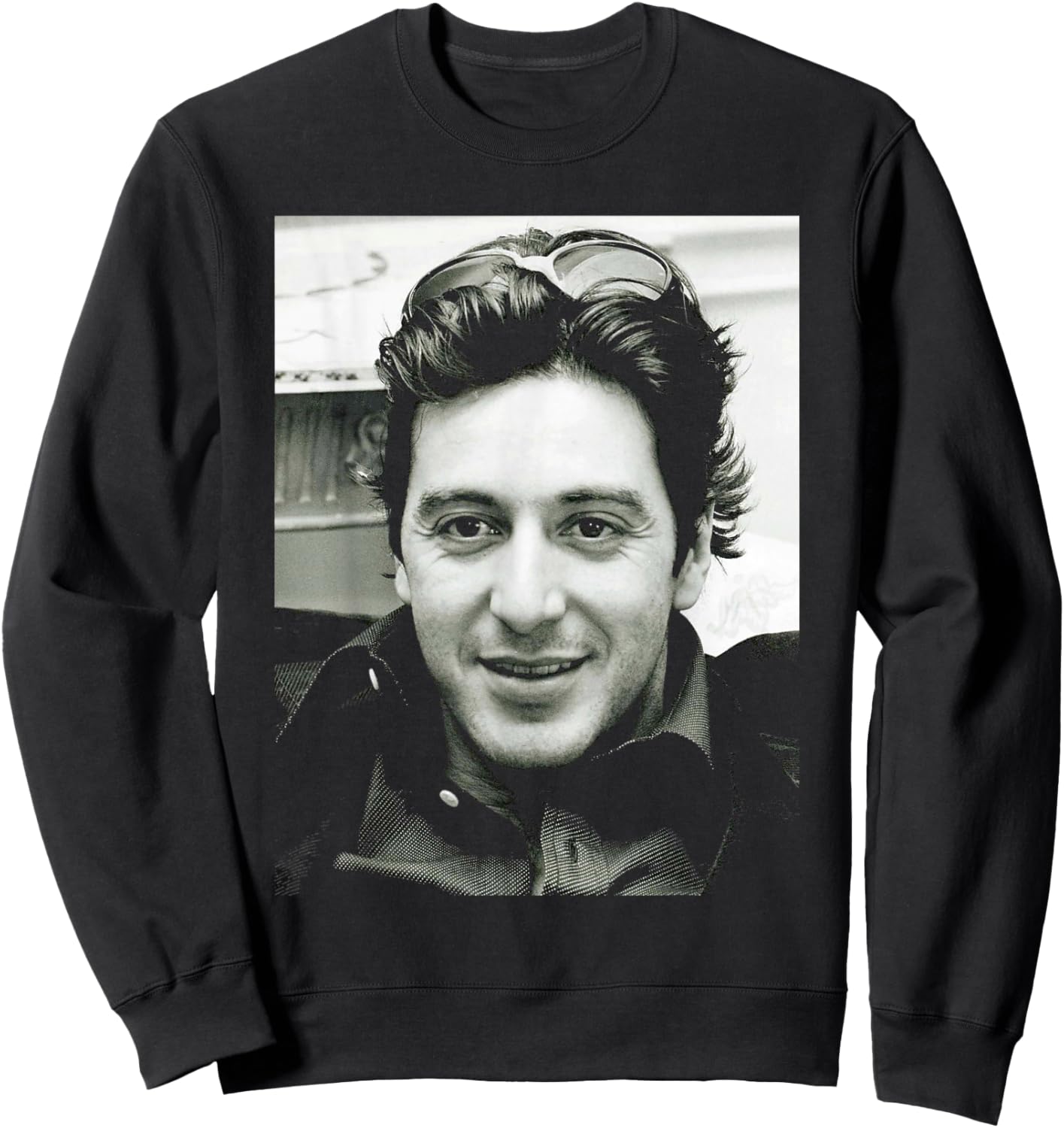 Al Pacino Actor The Godfather Part II 1974 Sweatshirt - Sweatshirt | Black