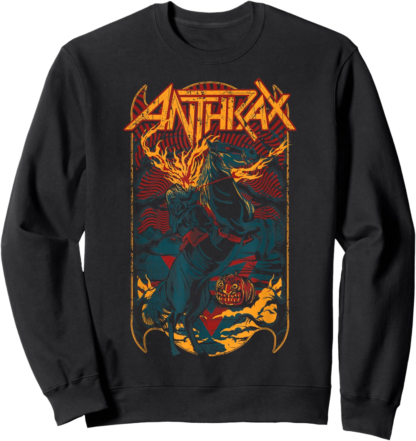 Anthrax Headless Horseman Sweatshirt - Sweatshirt | Black