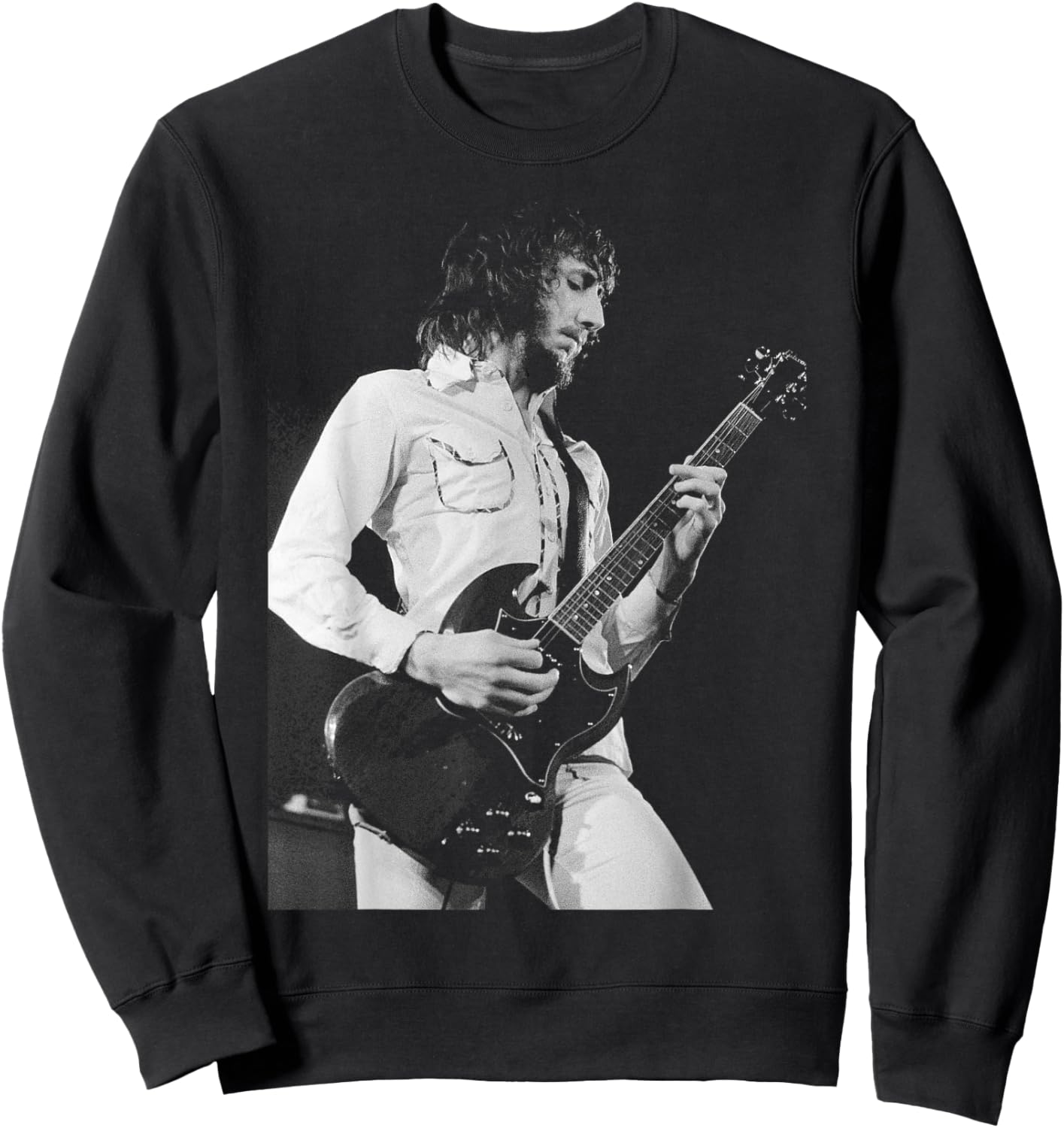 The Who Pete Townshend Who's Next Tour 1971 Sweatshirt - Sweatshirt | Black