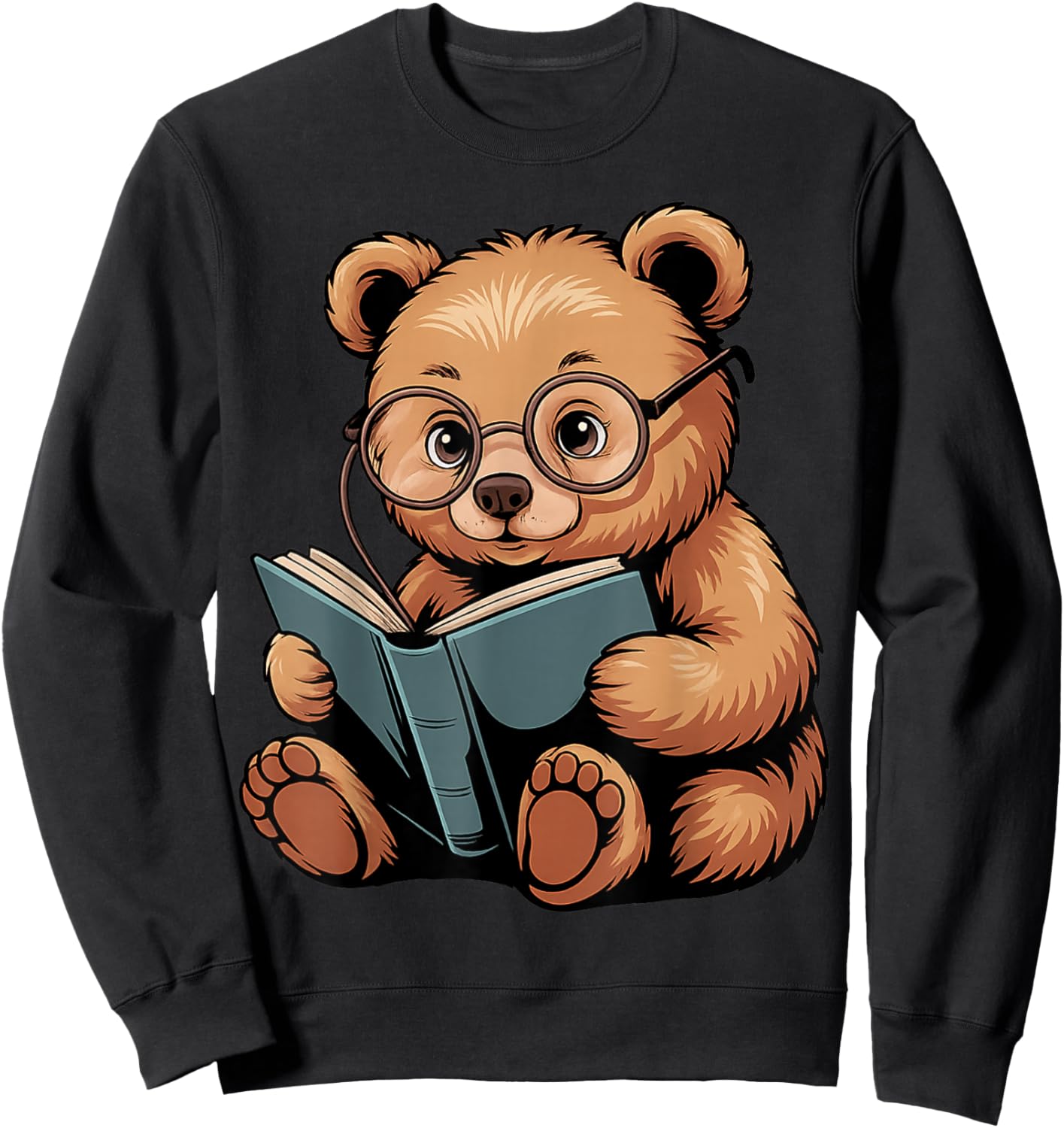 Cute Bear Design for Bear Lover and Bear Sweatshirt - Sweatshirt | Black
