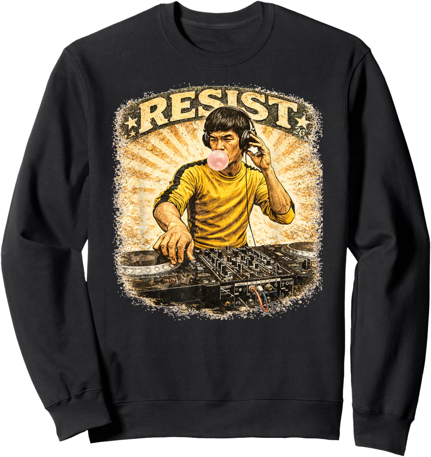 Bruce DJ Sweatshirt - Sweatshirt | Black