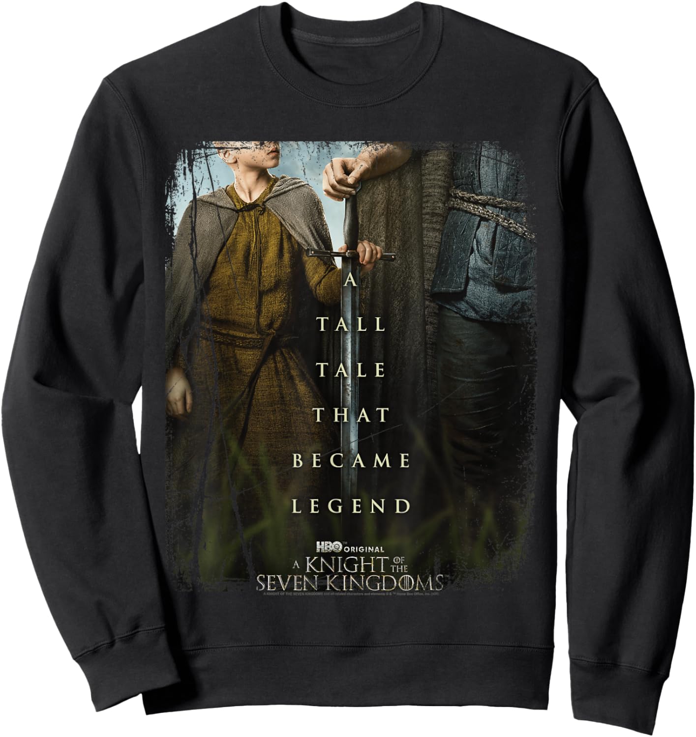 Knight of The Seven Kingdoms Key Art Sweatshirt - Sweatshirt | Black