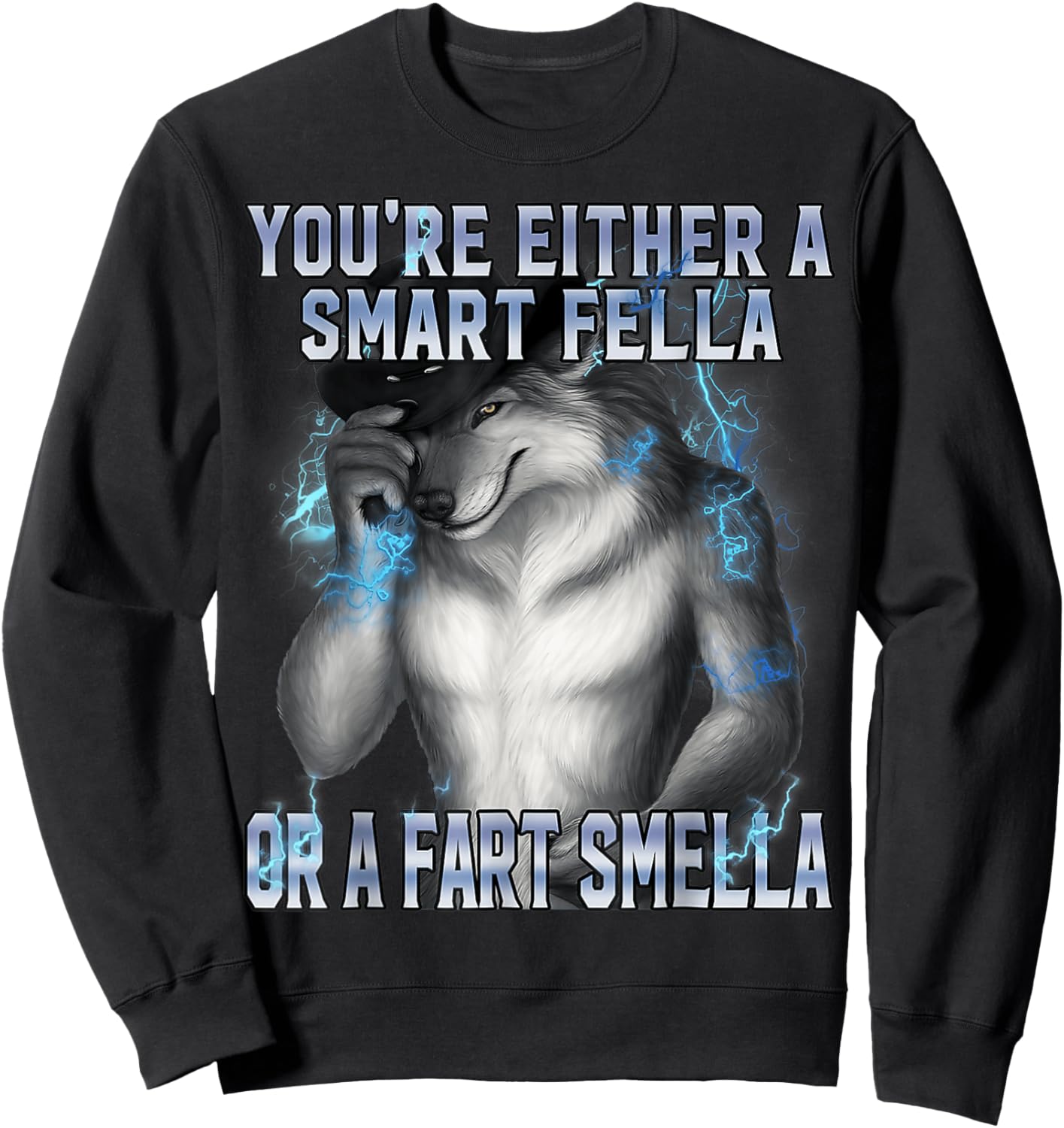 Funny Meme Sweatshirt - Sweatshirt | Black