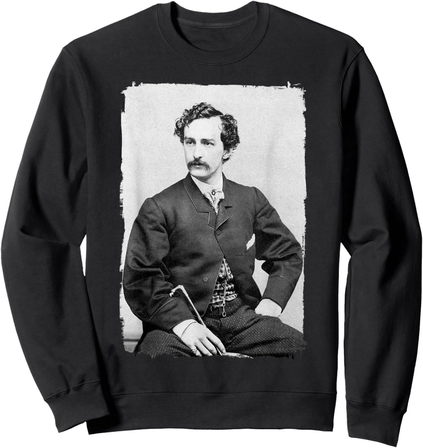 John Wilkes Booth Sweatshirt - Sweatshirt | Black