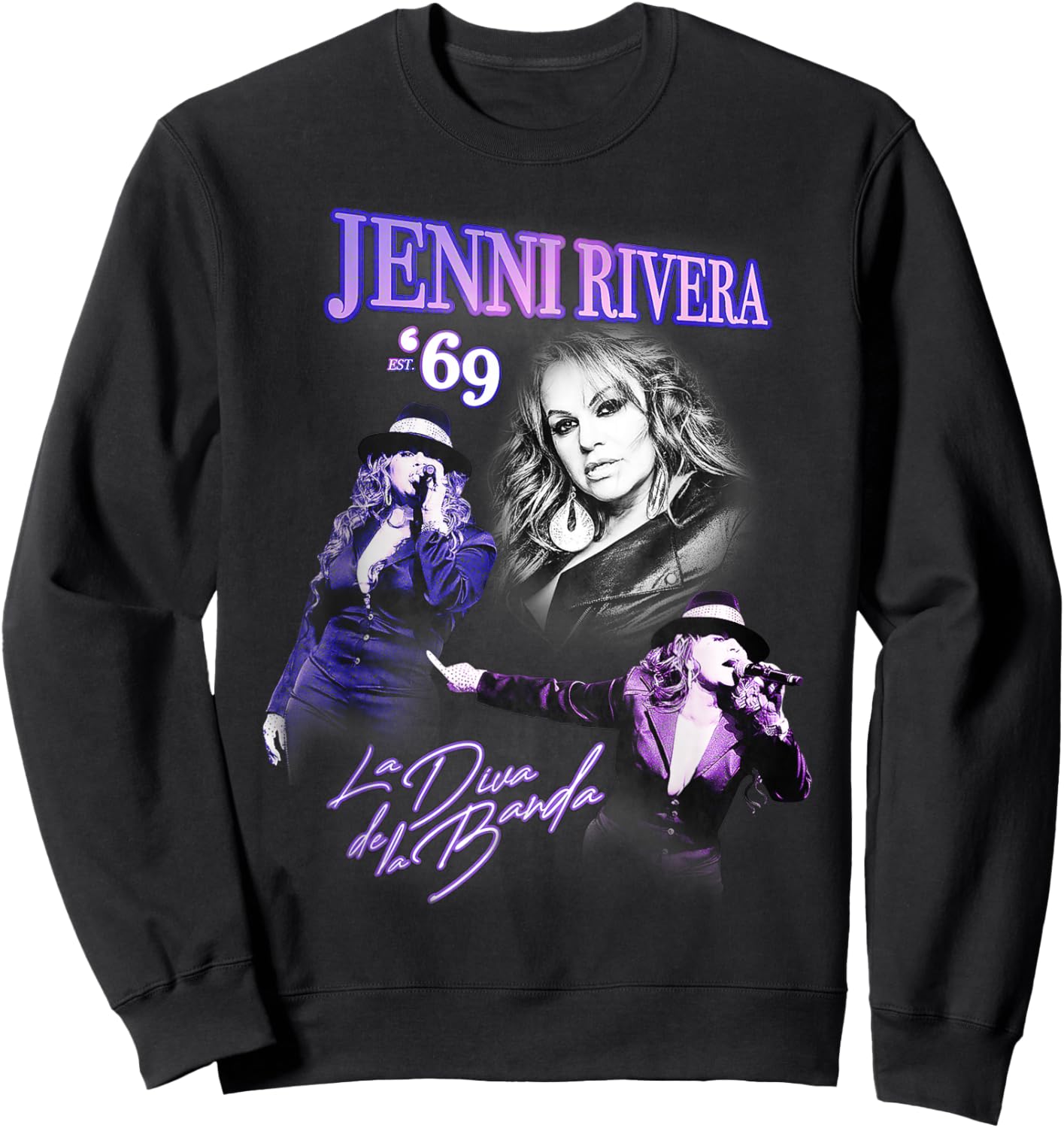 Official Jenni Rivera Nokia 2009 Sweatshirt - Sweatshirt | Black