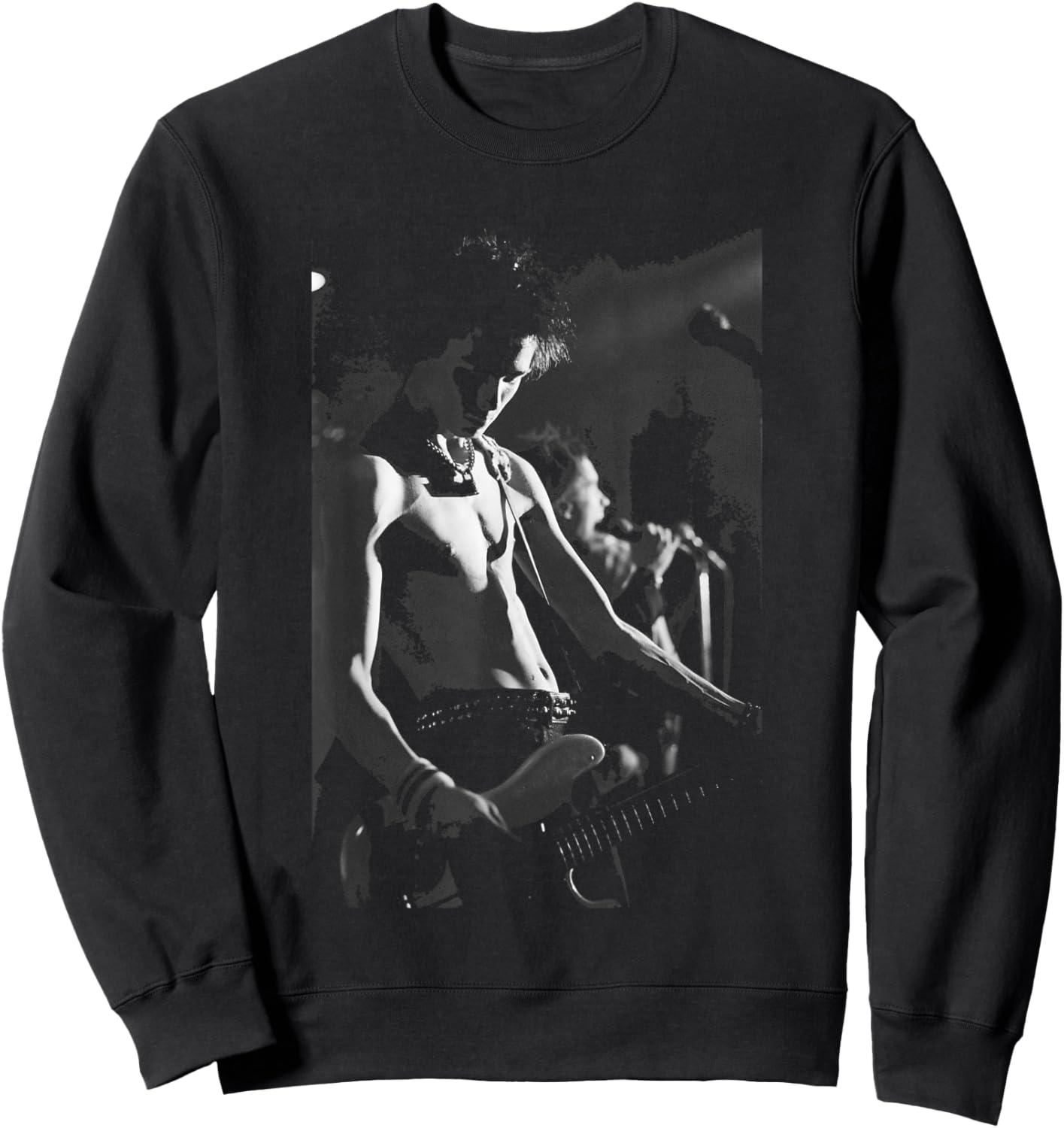 Sid Vicious Sex Pistols Bass Player Live 1977 Sweatshirt - Sweatshirt | Black