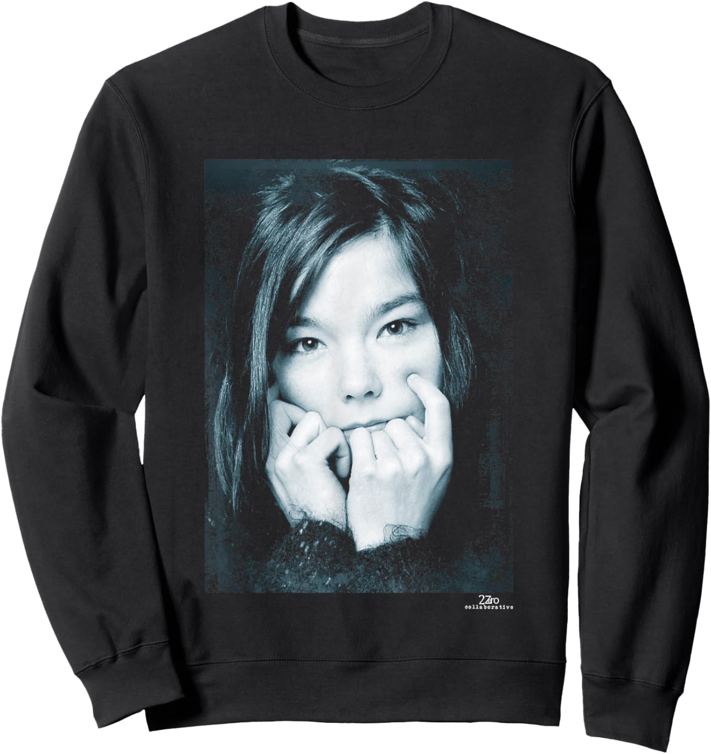 Bjork Debut Tour 1993 Photo by Phil Nicholls Sweatshirt - Sweatshirt | Black