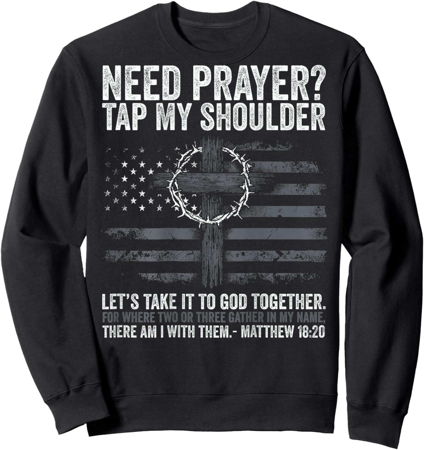 (On Back) Sweatshirt - Sweatshirt | Black
