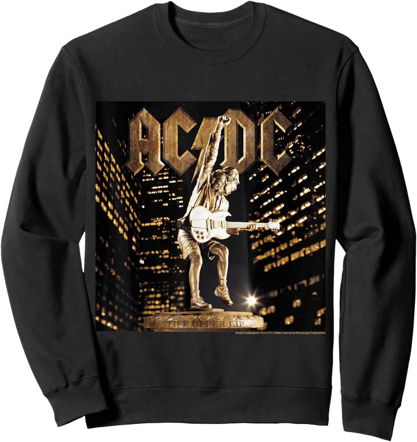 AC/DC Music Band Stiff Upper Lip City Sweatshirt - Sweatshirt | Black