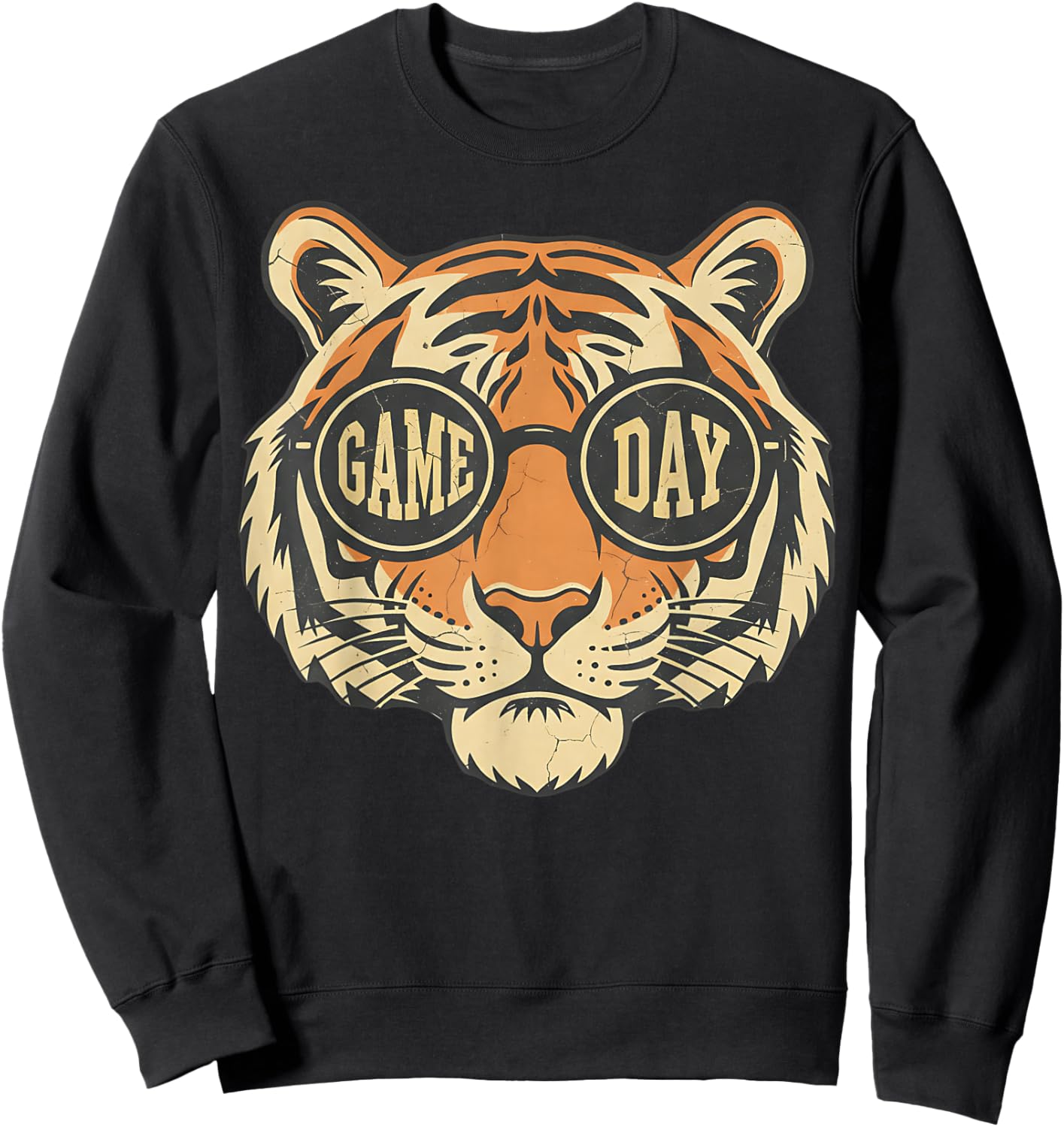 Game Day Tiger Sweatshirt - Sweatshirt | Black