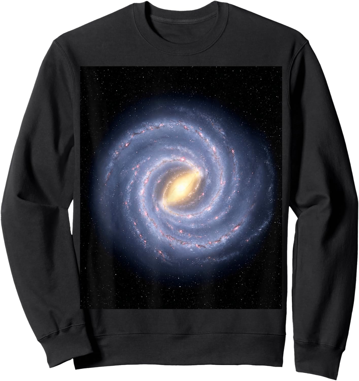 Milky Way Galaxy Astronomy Space Lovers Sweatshirt - Sweatshirt | Black