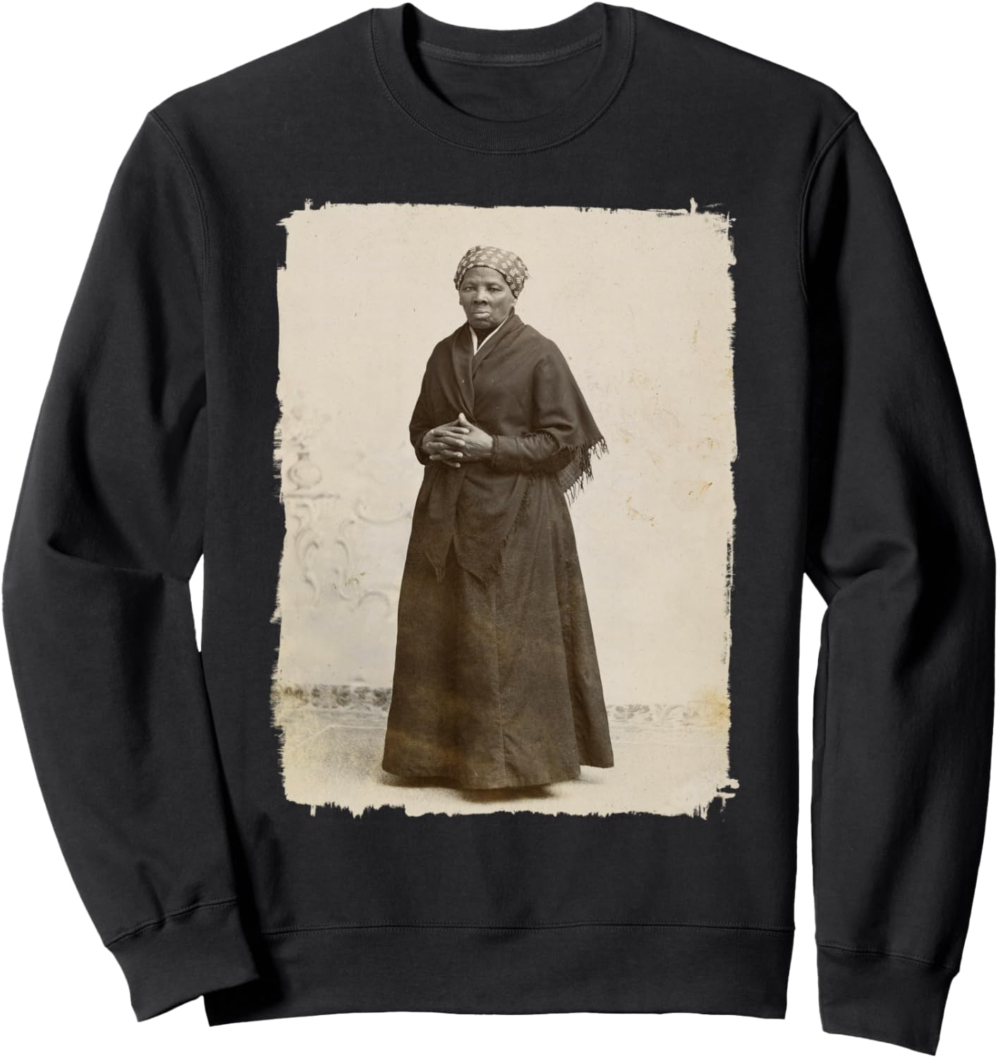 Harriet Tubman, Famous American Abolitionist Sweatshirt - Sweatshirt | Black