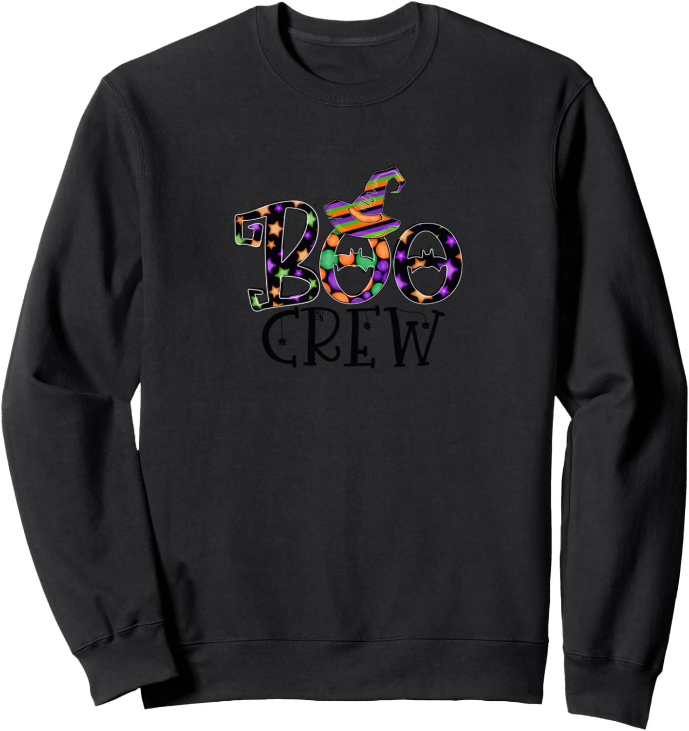 Boo Crew Halloween Sweatshirt - Sweatshirt | Black