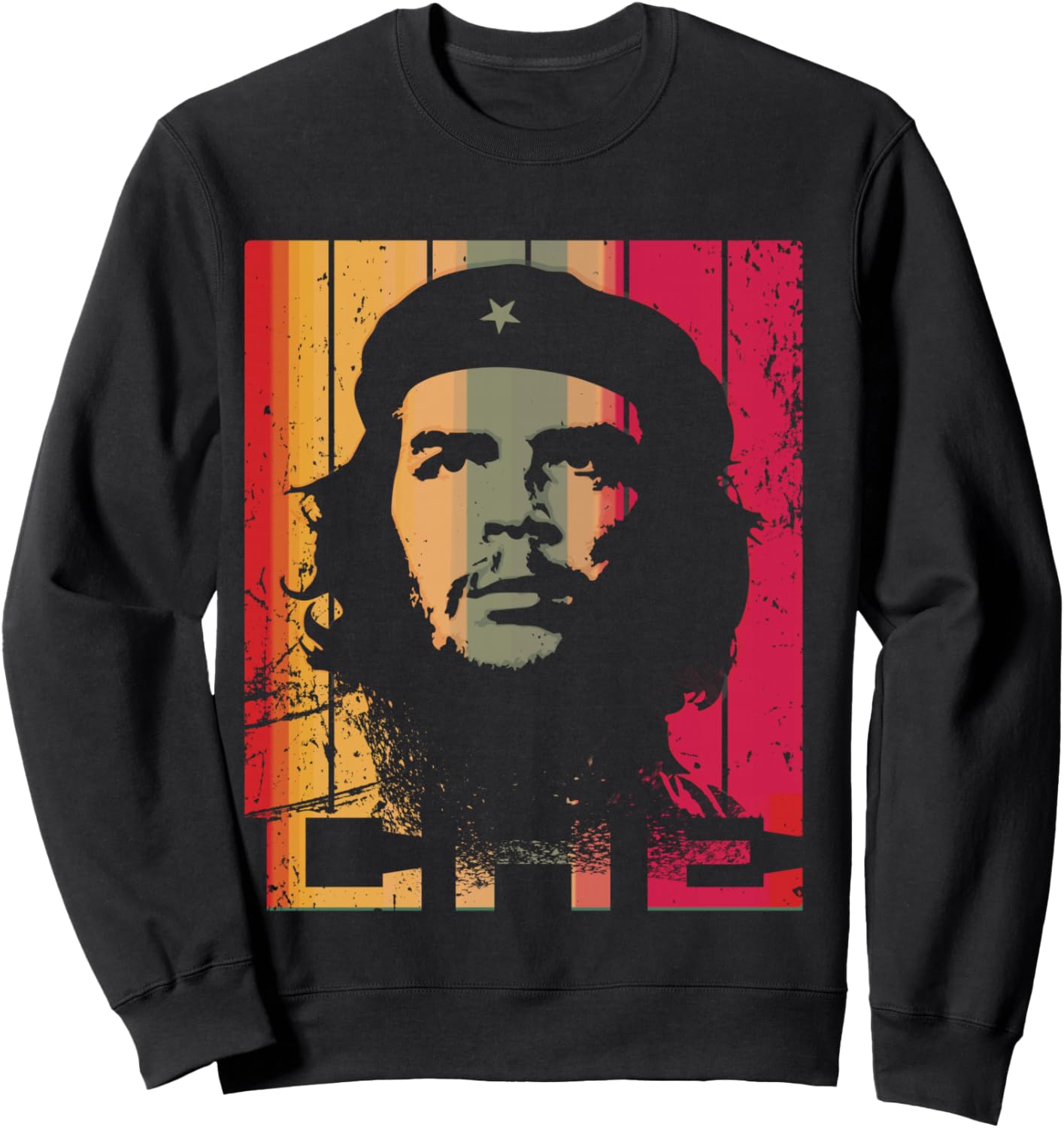 Che Guevara Shirt Pop Art Rebel Cuba Sweatshirt - Sweatshirt | Black