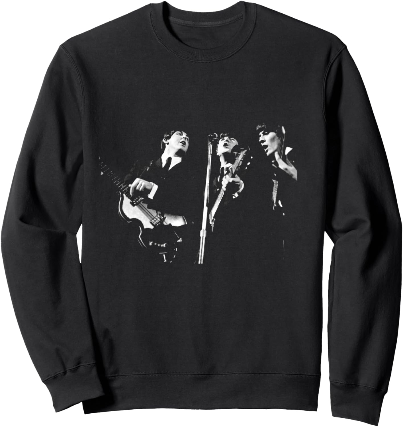 Paul McCartney John Lennon George Harrison The Beatles Sweatshirt - Sweatshirt | Black