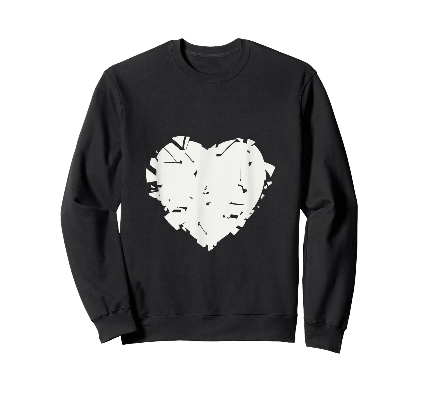 Color of The Year 2026 Cloud Dancer Shattered Heart T-Shirt