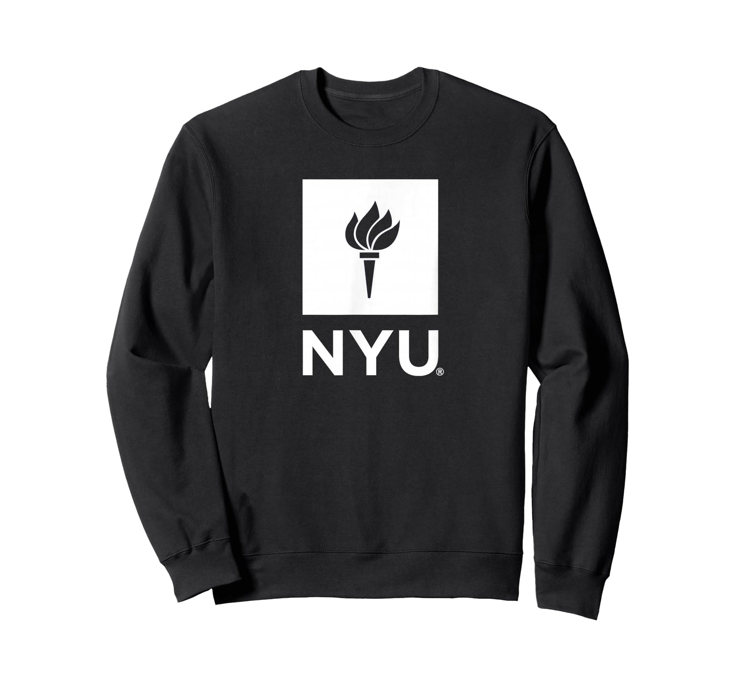 New York University NYU Violets Primary Logo T-Shirt