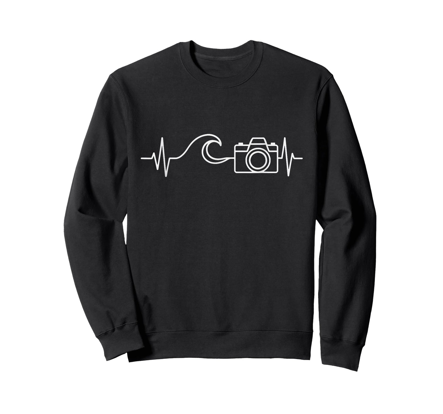 Travel Photographer for Photography Lover Ocean and Camera T-Shirt
