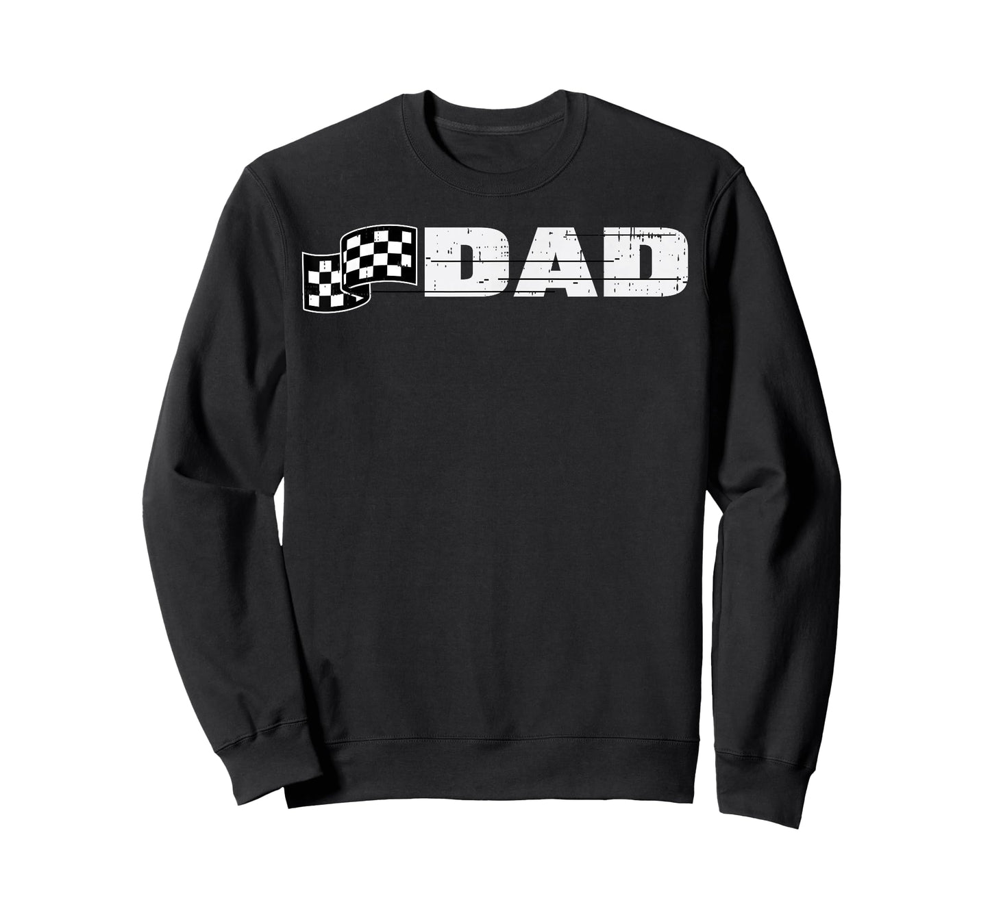 Birthday Racing Flag Dad Racer Party Family Matching Men T-Shirt