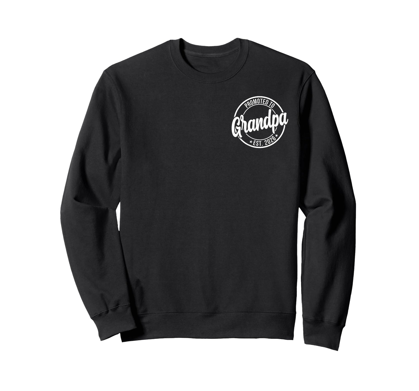 Promoted to Grandpa Est 2026 T-Shirt