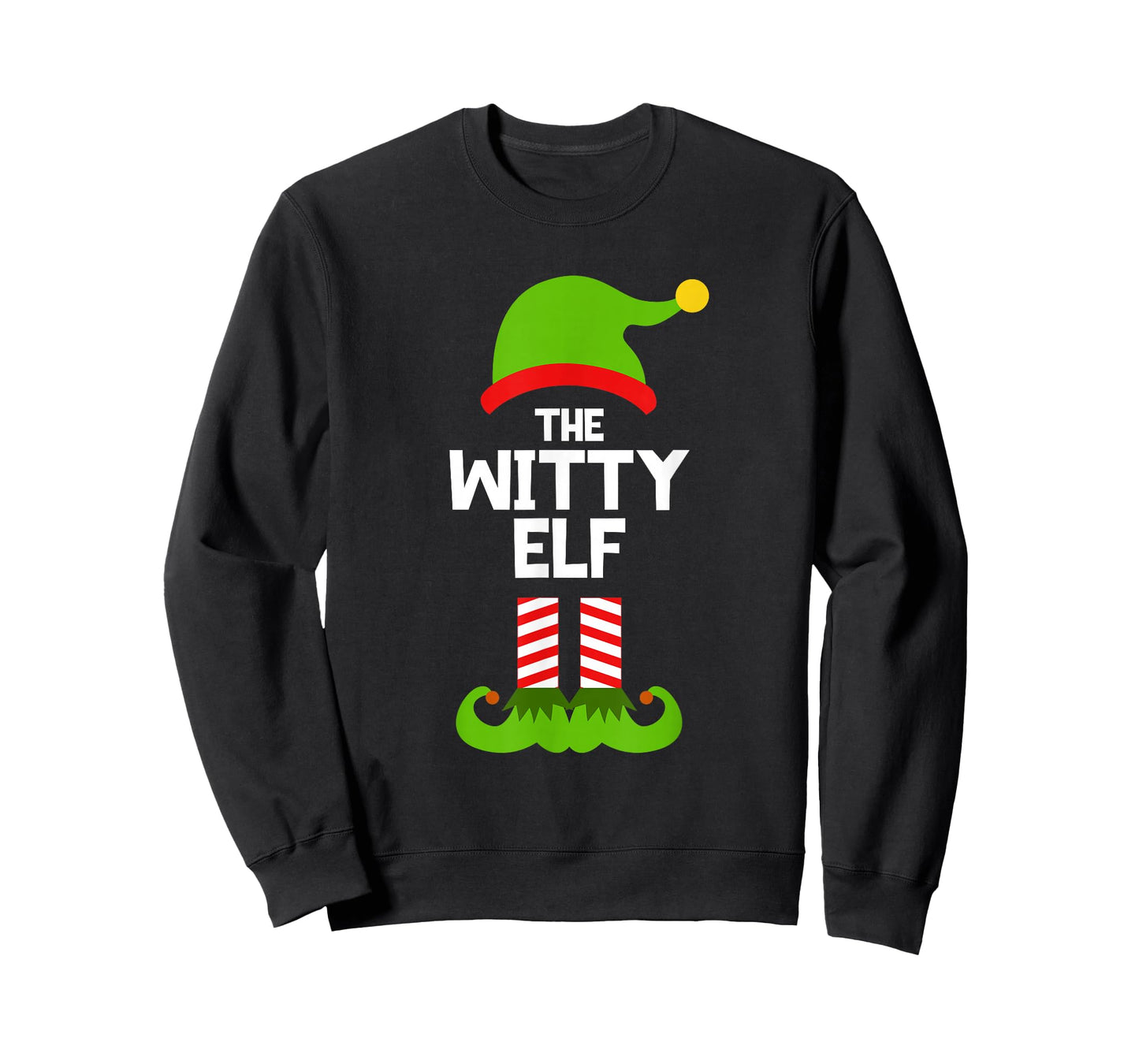 Funny I'm The Witty Elf Christmas Xmas T-Shirt