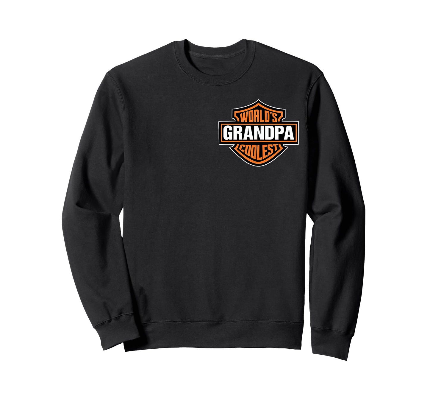 Worlds Coolest Grandpa Matching Family Father's Day Pocket T-Shirt