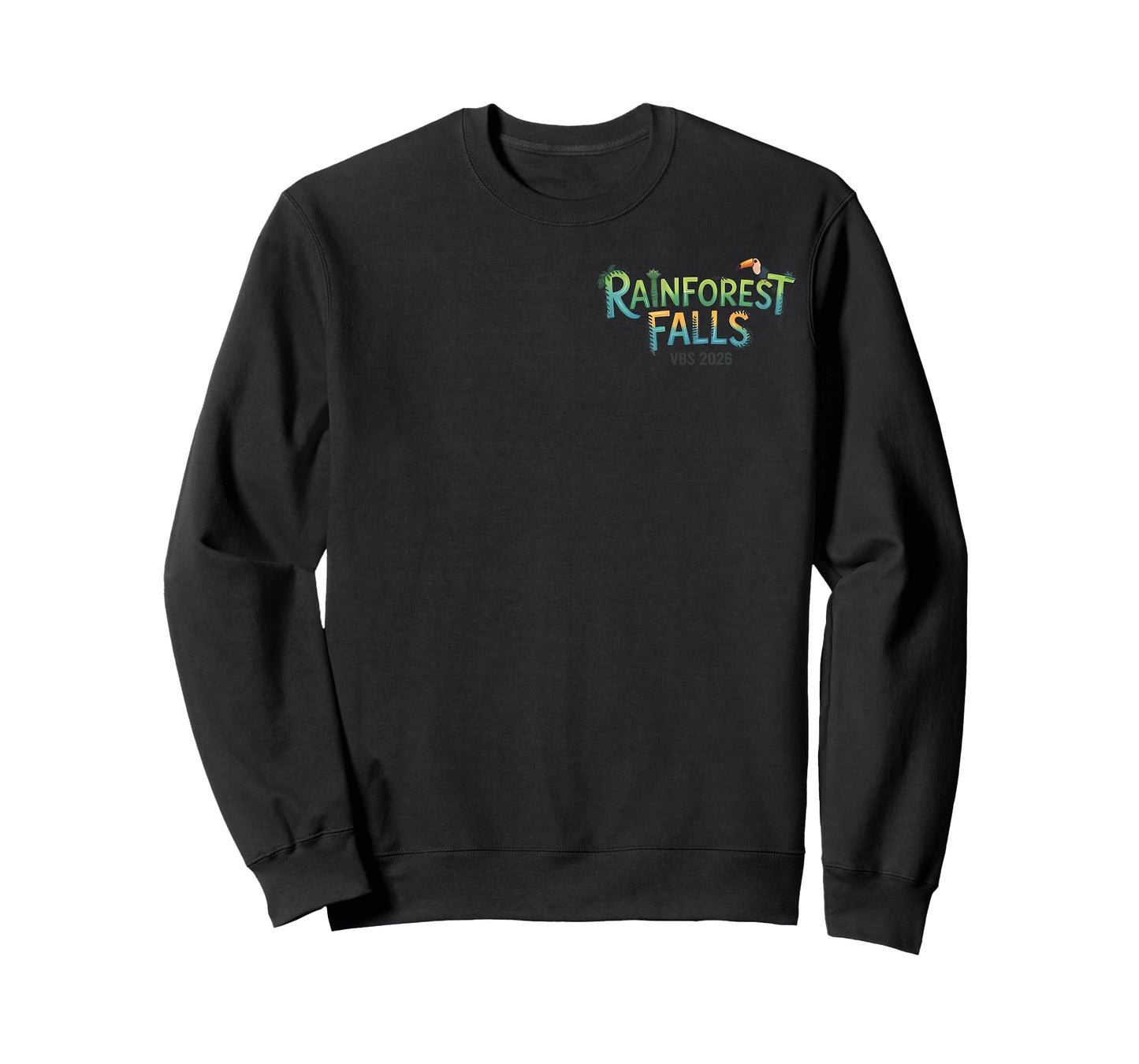 Rainforest Falls VBS 2026 Bible School Christian Pocket T-Shirt