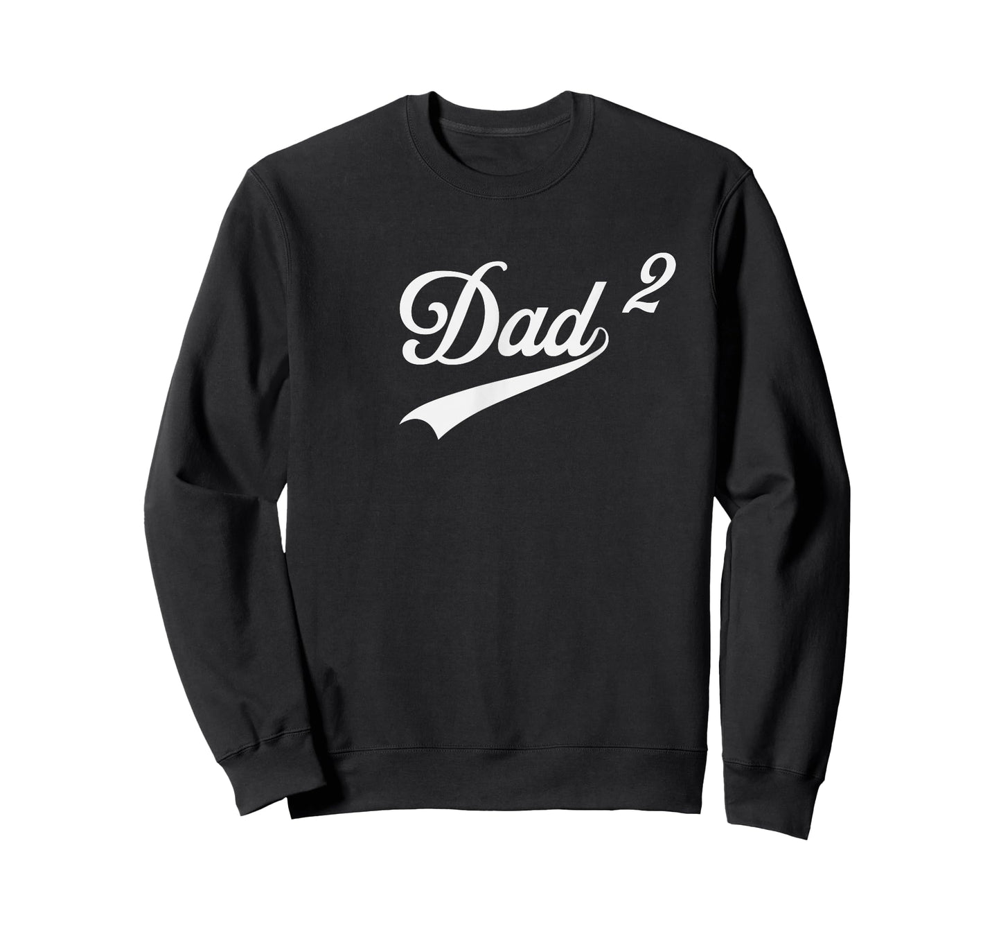 Dad of Two Promoted for The 2nd Time Daddy Squared Mens T-Shirt