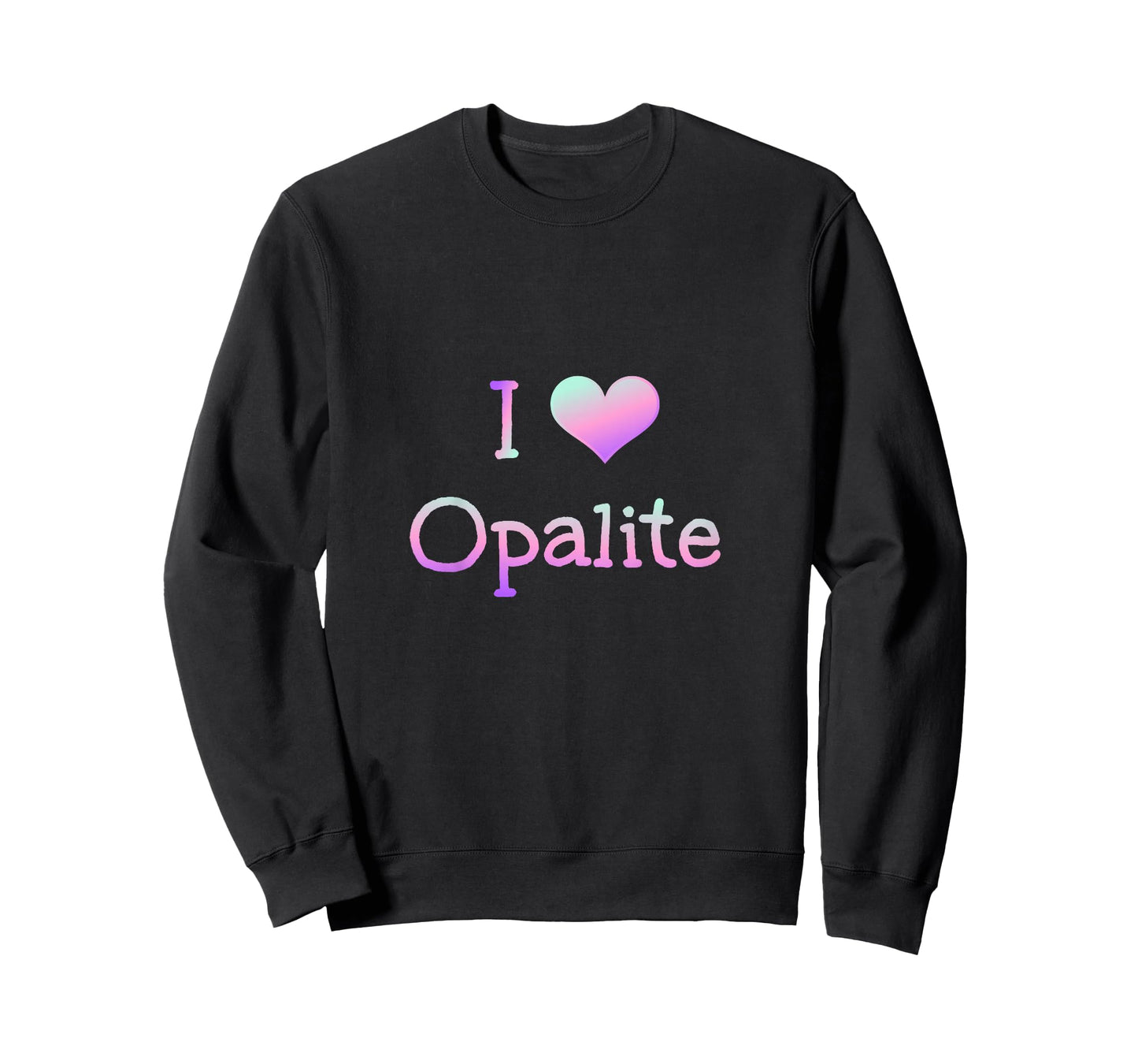 I Love Opalite Heart Personalized Sister Brother Toddler Tee T-Shirt