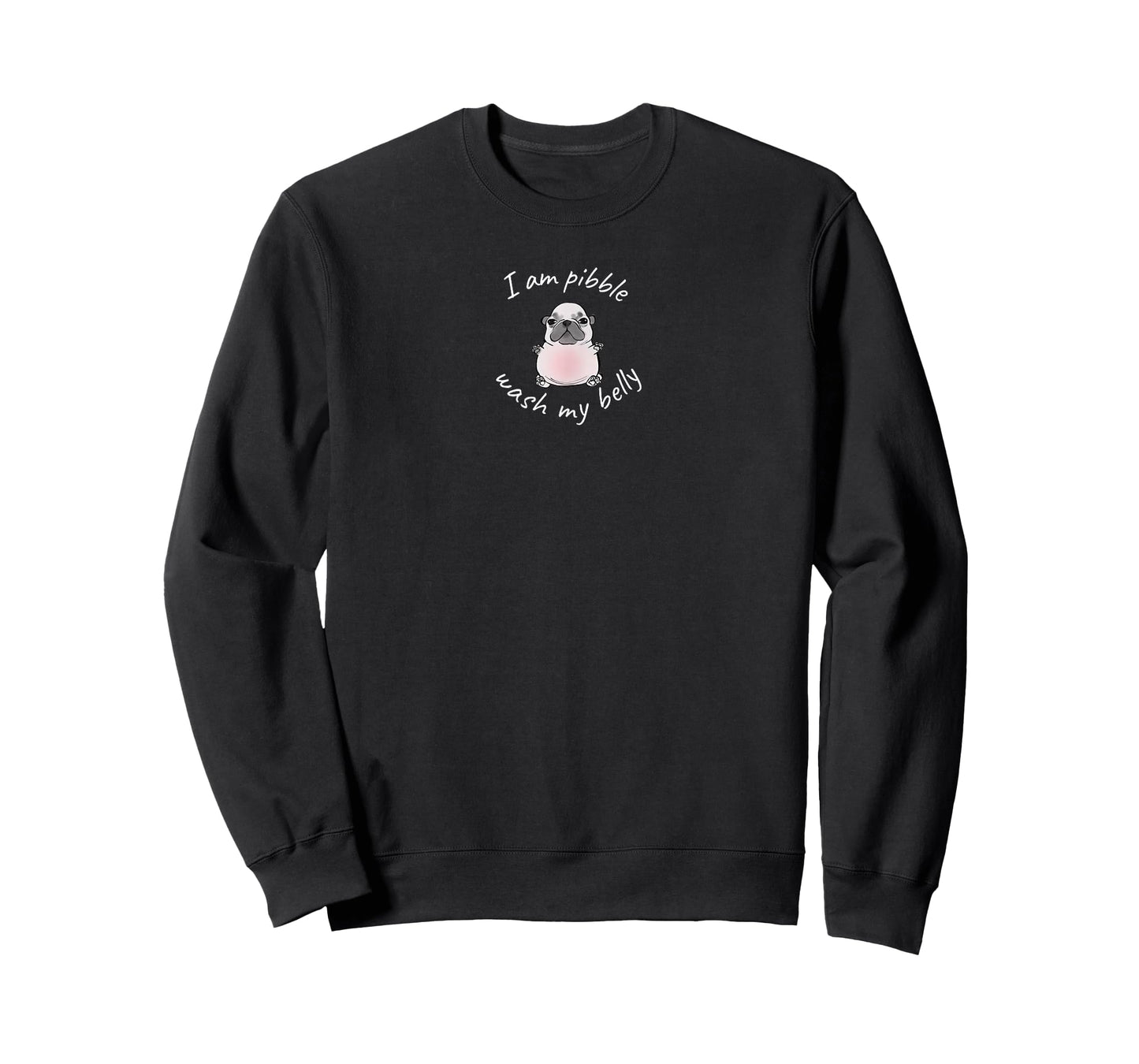 I Am Pibble Wash My Belly Pibble Meme Funny Dog Brainrot T-Shirt
