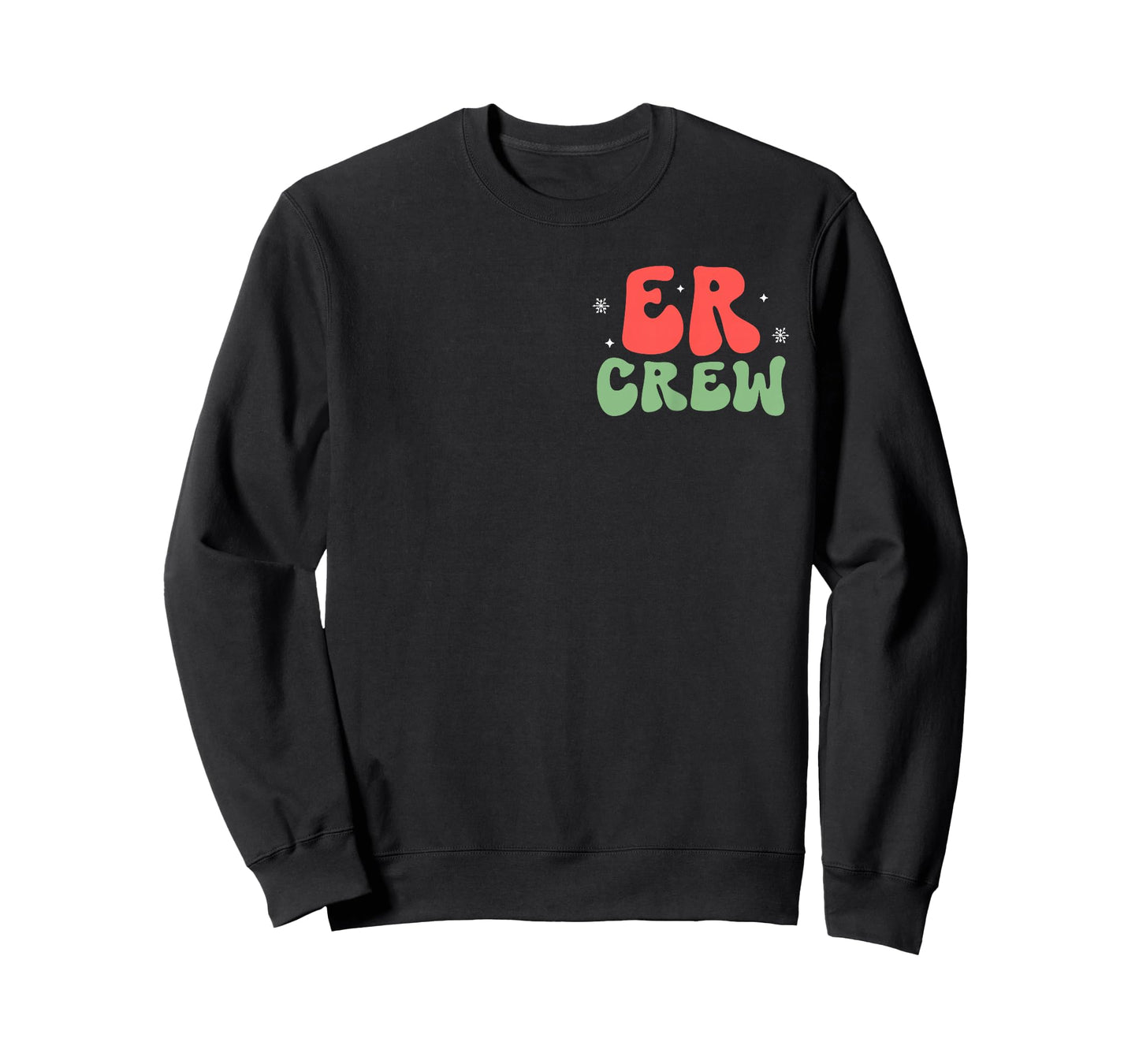 Emergency Department Christmas Nurse ER Nurse 2 Sided T-Shirt