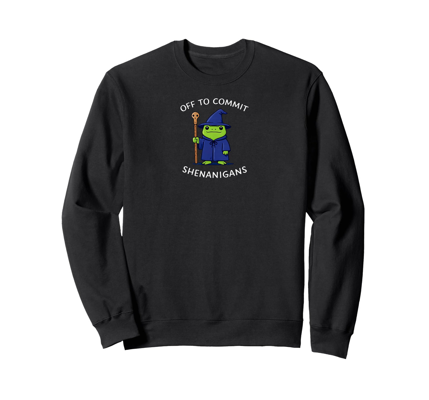 Off to Commit Shenanigans Wizard Frog Meme T-Shirt
