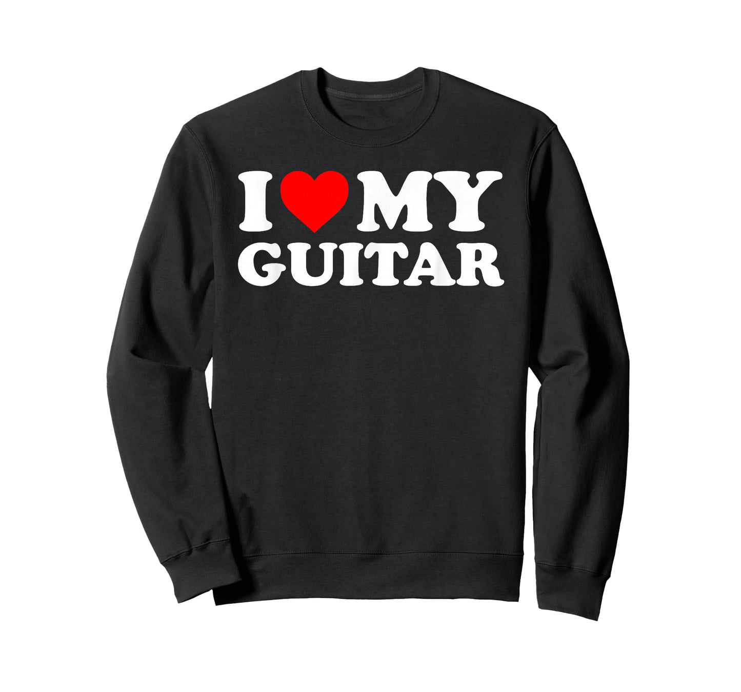 I Love My Guitar - Red Heart T-Shirt