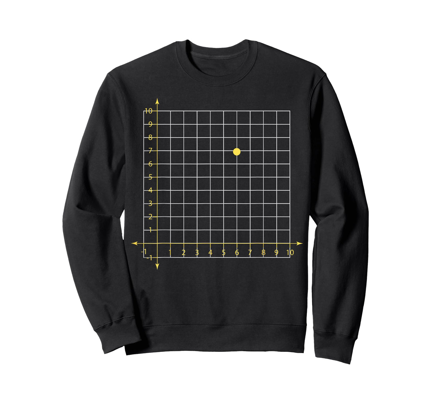 Coordinate (6,7) Funny Math Teacher 6 7 Math Lover Boys Kids T-Shirt