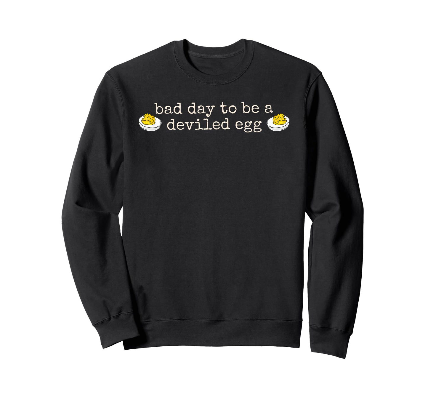 Retro Funny Thanksgiving Dinner Bad Day to Be A Deviled Egg T-Shirt
