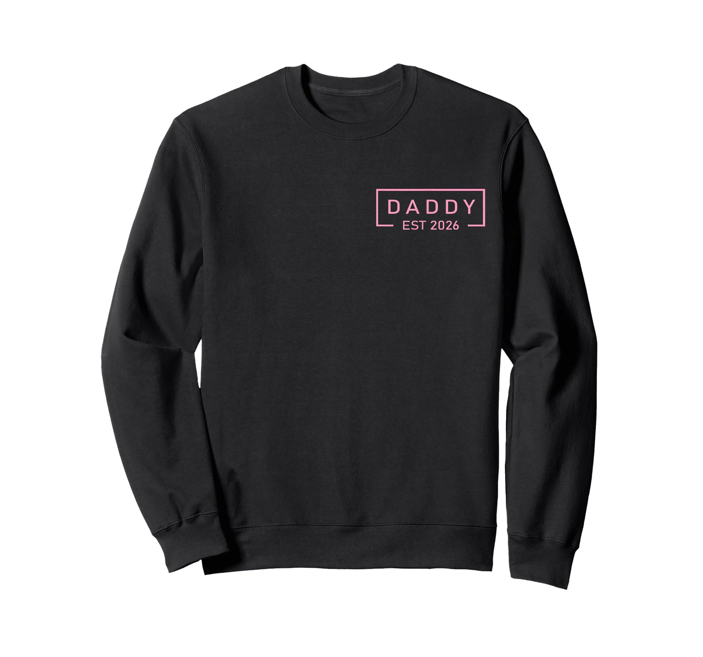 Pink Daddy Est. 2026 Logo Father 2026 Loading New Dad 2026 T-Shirt