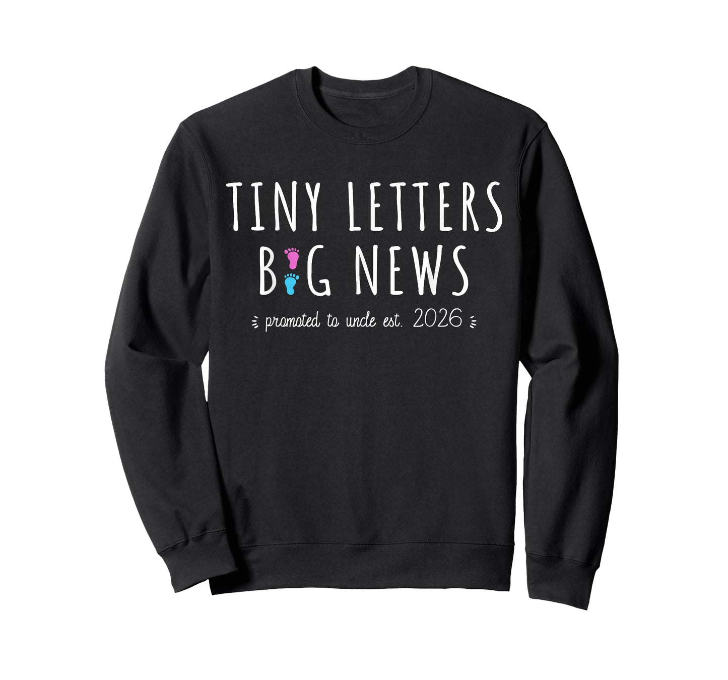 Promoted to Uncle 2026 - Baby Announcement First Time Uncle T-Shirt