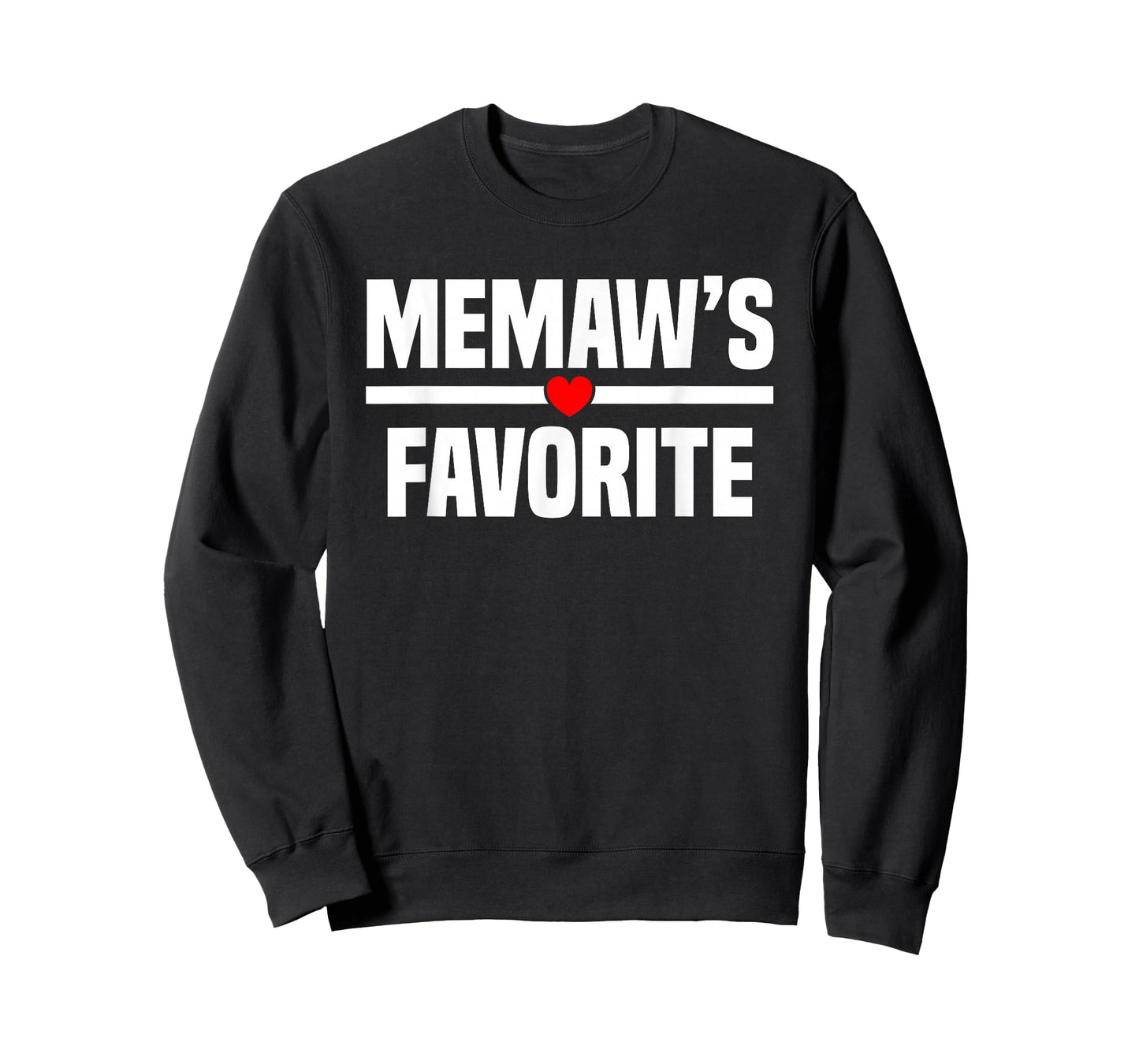 I'm Memaw's Favorite Grandchild Grandson Granddaughter T-Shirt