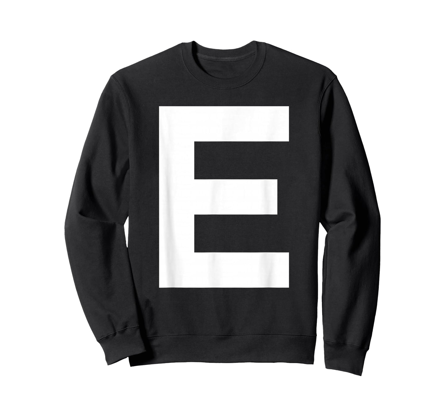 Letter E Group Matching Lazy Halloween Costume T-Shirt